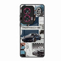 Porsche Group Art Glass Case Cover For Motorola Edge 50 Fusion 5G