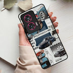 Porsche Group Art Glass Case Cover For Motorola - ShopOnCliQ