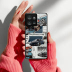 Porsche Group Art Glass Case Cover For Motorola - ShopOnCliQ