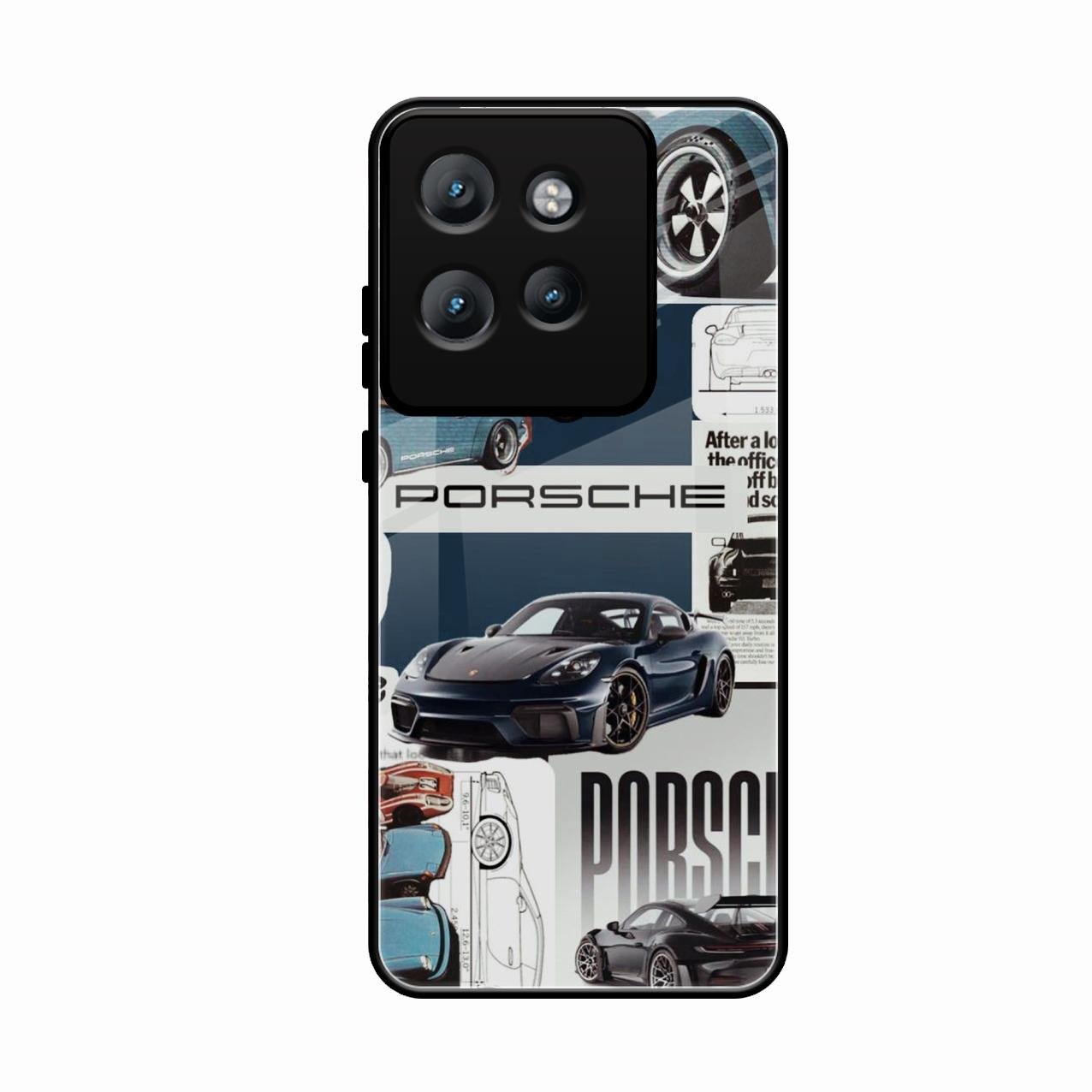 Porsche Group Art Glass Case Cover For Motorola Edge 50