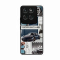 Porsche Group Art Glass Case Cover For Motorola Edge 60 Pro 5G