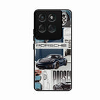 Porsche Group Art Glass Case Cover For Motorola Edge 60 Pro 5G