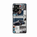 Porsche Group Art Glass Case Cover For Motorola G54 5G
