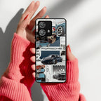Porsche Group Art Glass Case Cover For Motorola - ShopOnCliQ