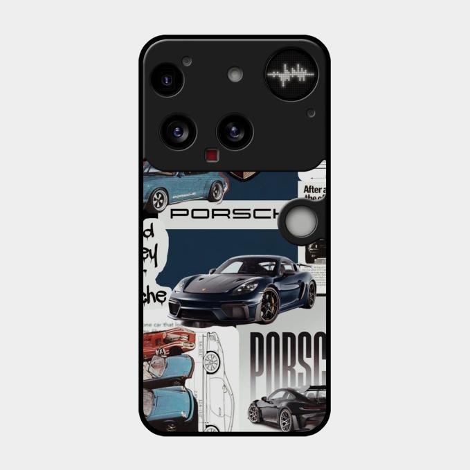 Porsche Group Art Glass Case Cover For Nothing Phone 3 5G