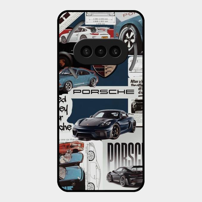 Porsche Group Art Glass Case Cover For Nothing Phone 3A 5G