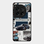 Porsche Group Art Glass Case Cover For Oneplus 12 5G