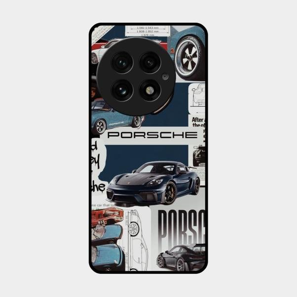 Porsche Group Art Glass Case Cover For Oneplus 13 5G