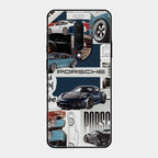 Porsche Group Art Glass Case Cover For Oneplus 7T Pro