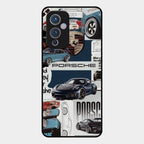 Porsche Group Art Glass Case Cover For Oneplus 9 5G