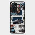 Porsche Group Art Glass Case Cover For Oneplus 9 Pro 5G