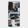 Porsche Group Art Glass Case Cover For Oneplus Nord 2 5G