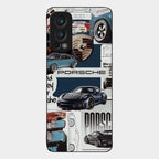 Porsche Group Art Glass Case Cover For Oneplus Nord 2 5G