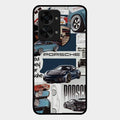 Porsche Group Art Glass Case Cover For Oneplus Nord 2T 5G
