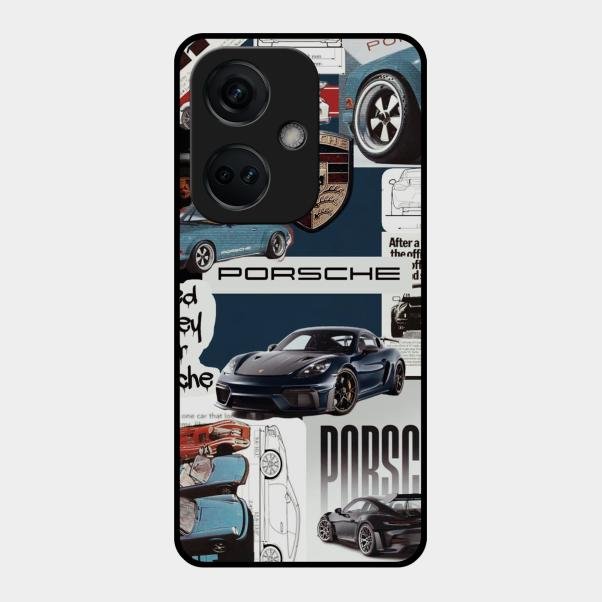 Porsche Group Art Glass Case Cover For Oneplus Nord Ce 3 5G