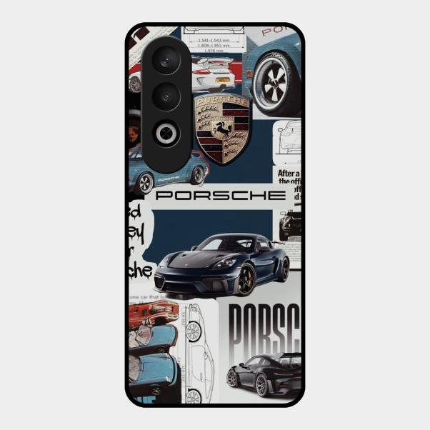 Porsche Group Art Glass Case Cover For Oneplus Nord Ce 4 5G