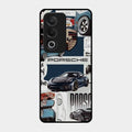 Porsche Group Art Glass Case Cover For Oppo A3 Pro 5G
