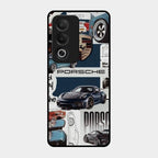Porsche Group Art Glass Case Cover For Oppo A3 Pro 5G