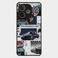 Porsche Group Art Glass Case Cover For Oppo A5 Pro 5G