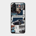 Porsche Group Art Glass Case Cover For Oppo A5X 5G