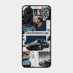 Porsche Group Art Glass Case Cover For Oppo A5X 5G