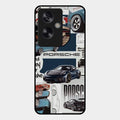 Porsche Group Art Glass Case Cover For Oppo A79 5G