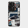 Porsche Group Art Glass Case Cover For Oppo F25 Pro 5G
