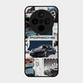 Porsche Group Art Glass Case Cover For Oppo Find X8 5G