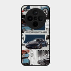 Porsche Group Art Glass Case Cover For Oppo Find X8 5G