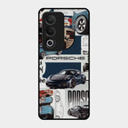 Porsche Group Art Glass Case Cover For Oppo K12X 5G
