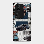 Porsche Group Art Glass Case Cover For Oppo Reno 11 Pro 5G