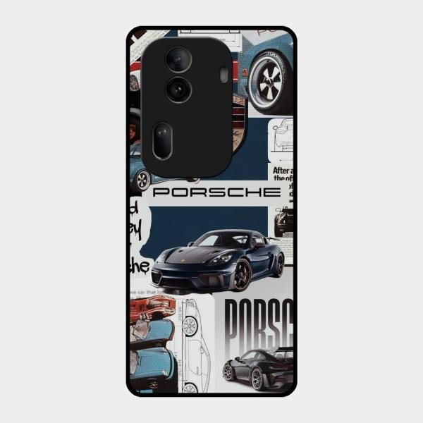Porsche Group Art Glass Case Cover For Oppo Reno 11 Pro 5G