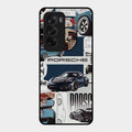 Porsche Group Art Glass Case Cover For Oppo Reno 12 5G