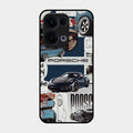 Porsche Group Art Glass Case Cover For Oppo Reno 13 5G