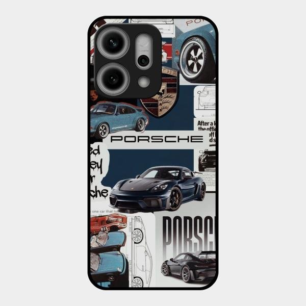 Porsche Group Art Glass Case Cover For Oppo Reno 14 Pro 5G