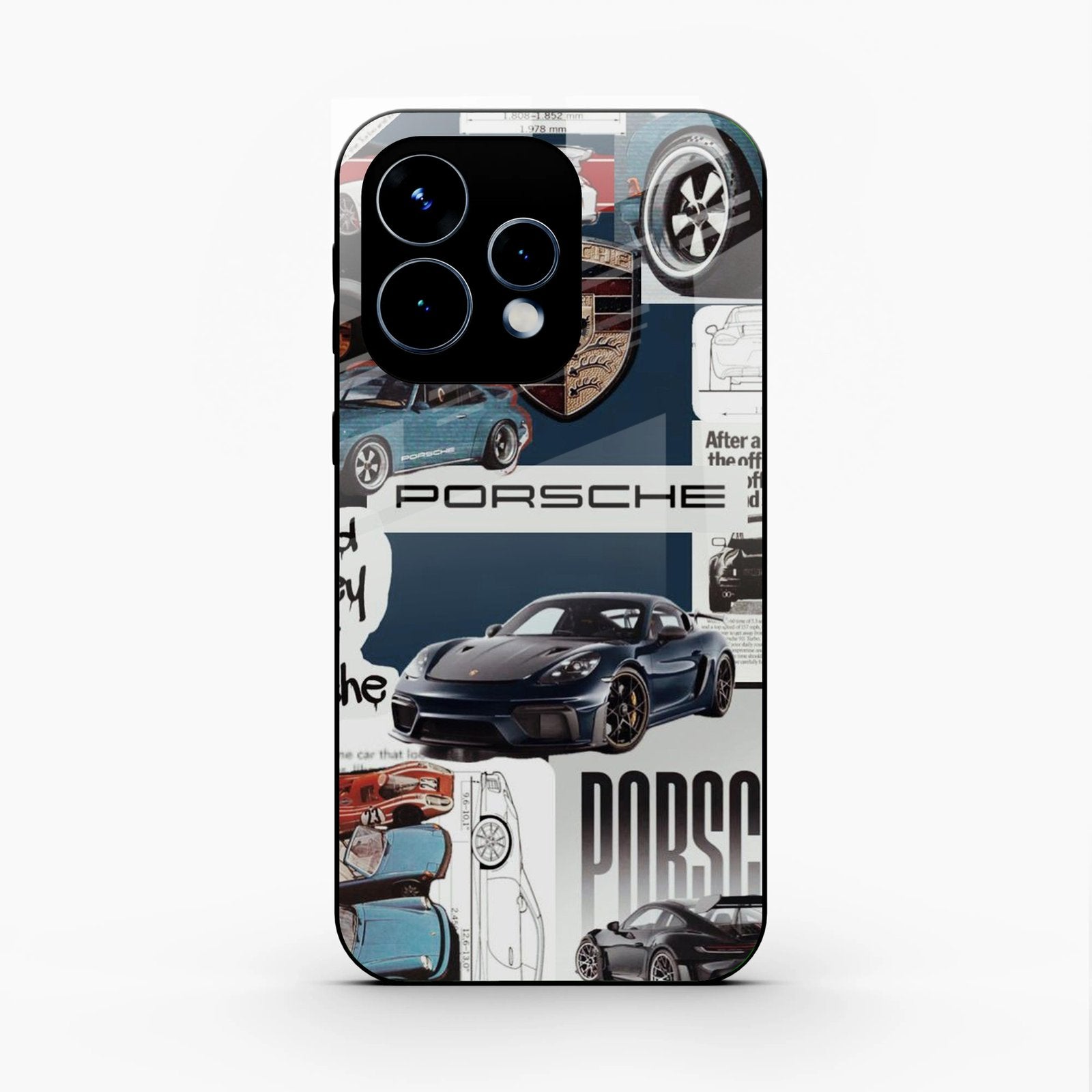 Porsche Group Art Glass Case Cover For Oppo Reno 15 5G