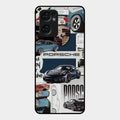 Porsche Group Art Glass Case Cover For Oppo Reno 7 5G