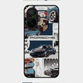 Porsche Group Art Glass Case Cover For Poco F7 5G