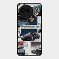 Porsche Group Art Glass Case Cover For Realme 11X 5G