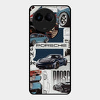 Porsche Group Art Glass Case Cover For Realme 11X 5G