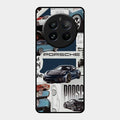 Porsche Group Art Glass Case Cover For Realme 12 Pro Plus 5G
