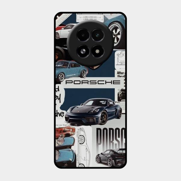 Porsche Group Art Glass Case Cover For Realme 13 5G