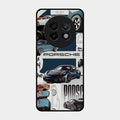 Porsche Group Art Glass Case Cover For Realme 13 Plus 5G