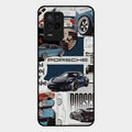 Porsche Group Art Glass Case Cover For Realme 8 5G