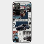 Porsche Group Art Glass Case Cover For Realme C21Y