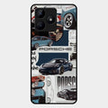 Porsche Group Art Glass Case Cover For Realme C53