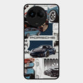 Porsche Group Art Glass Case Cover For Realme C67 5G