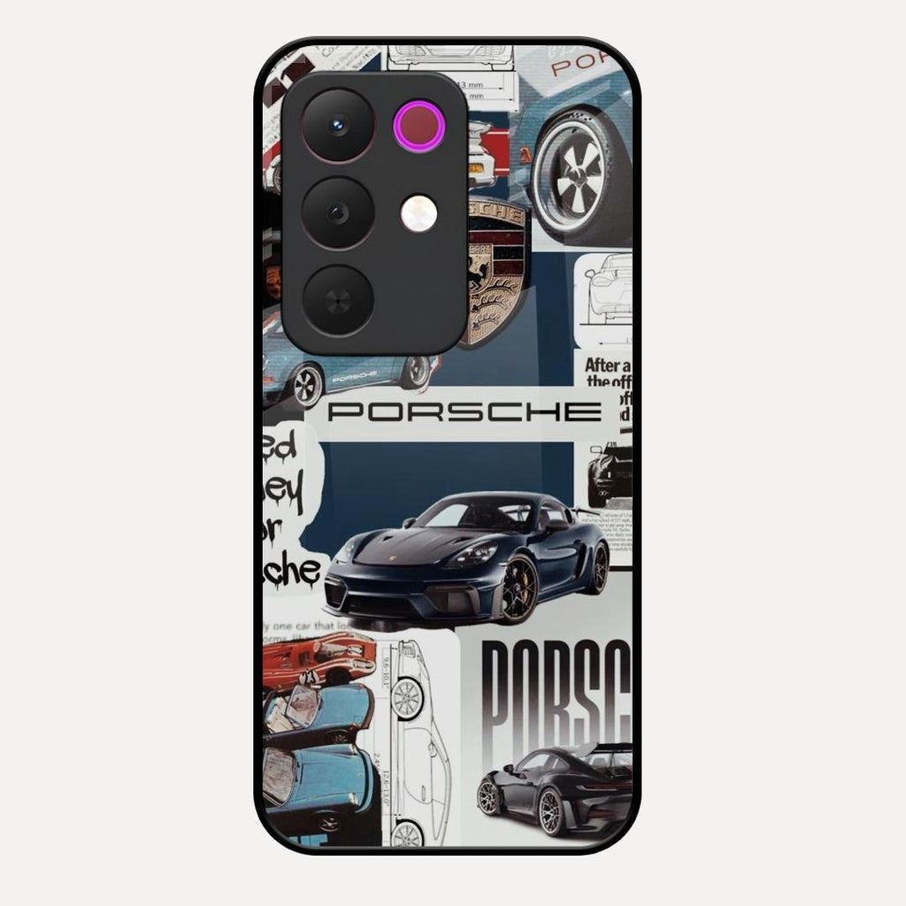 Porsche Group Art Glass Case Cover For Realme C85 5G