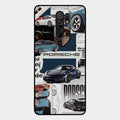 Porsche Group Art Glass Case Cover For Redmi 9 Prime