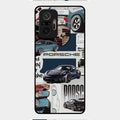 Porsche Group Art Glass Case Cover For Redmi Note 10 Pro Max
